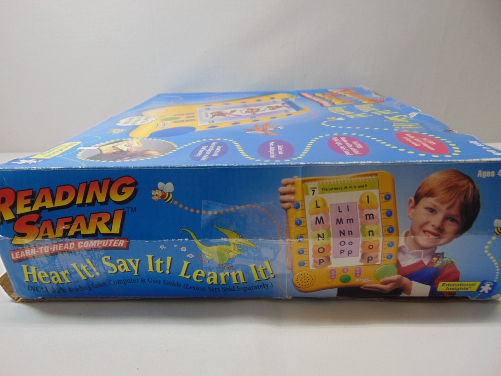 Educational Insights EI-8026 Reading Safari Learning Electronic Module In Box