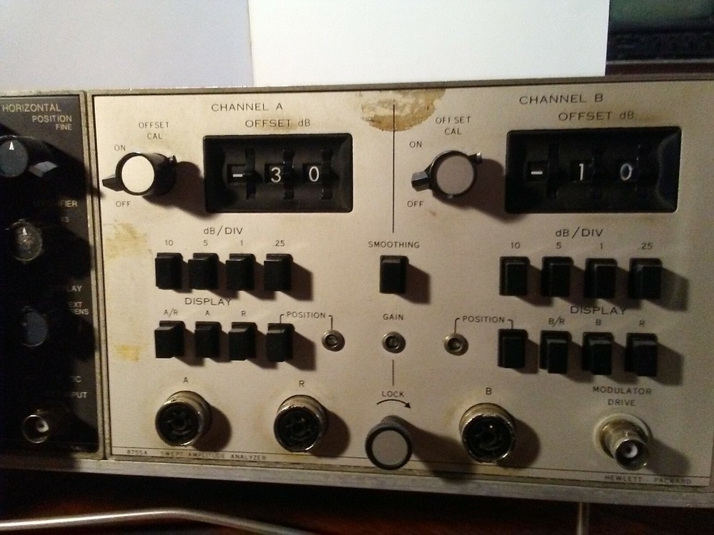 HP 180TR / 8755A - Partially Tested As-Is Please Read