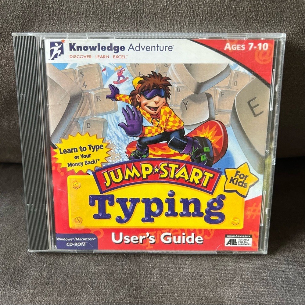 JumpStart Typing User's Guide for Kids