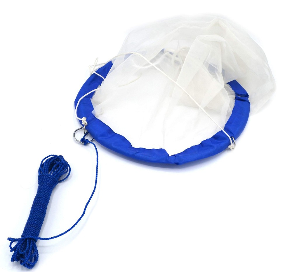 Plankton Net & Collection Vial - 35" Depth, 12" Diameter - Includes Plastic V...