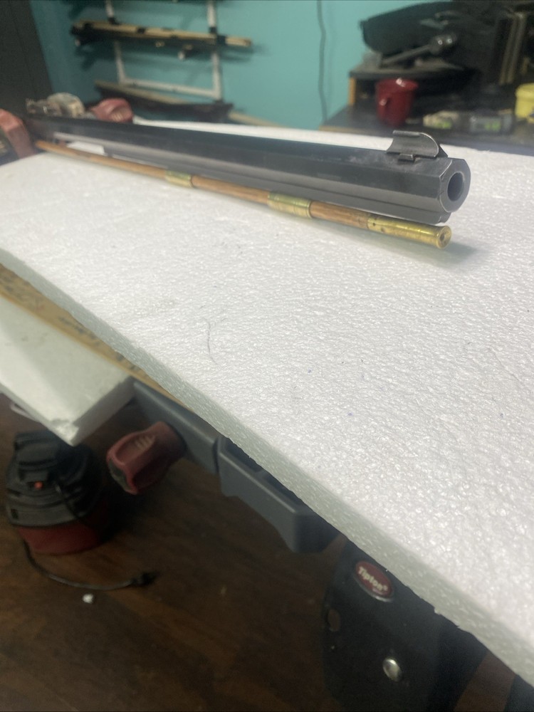 45 Caliber Thompson Center Muzzleloader Barrel And Ramrod.