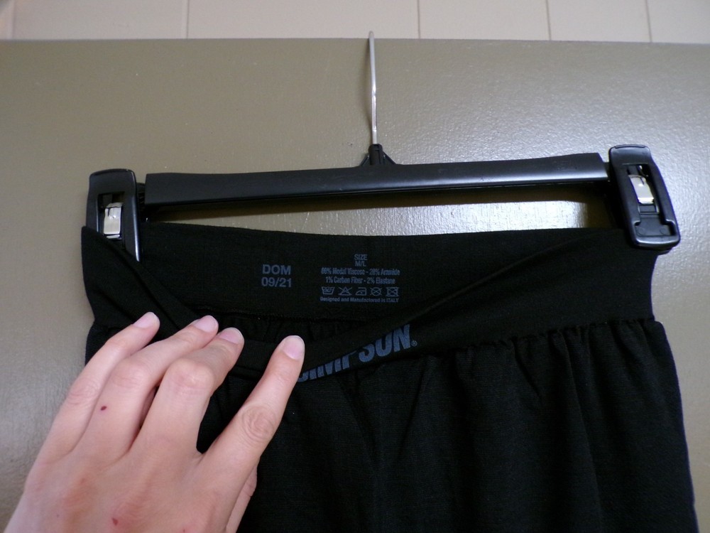 SIMPSON RACING PRO-FIT BASE LAYERS BOTTOM SIZE M/L
