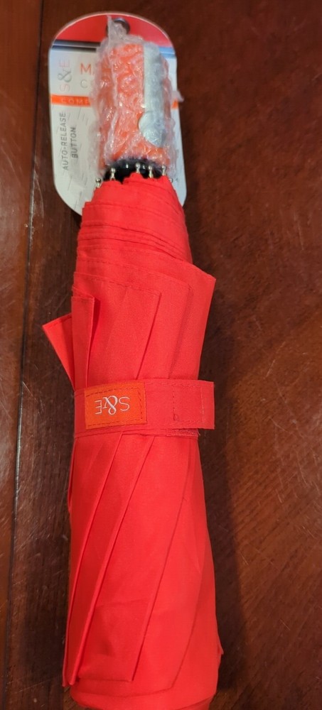 S & E Main Street Collection Umbrella - Orange - "New" (B8)