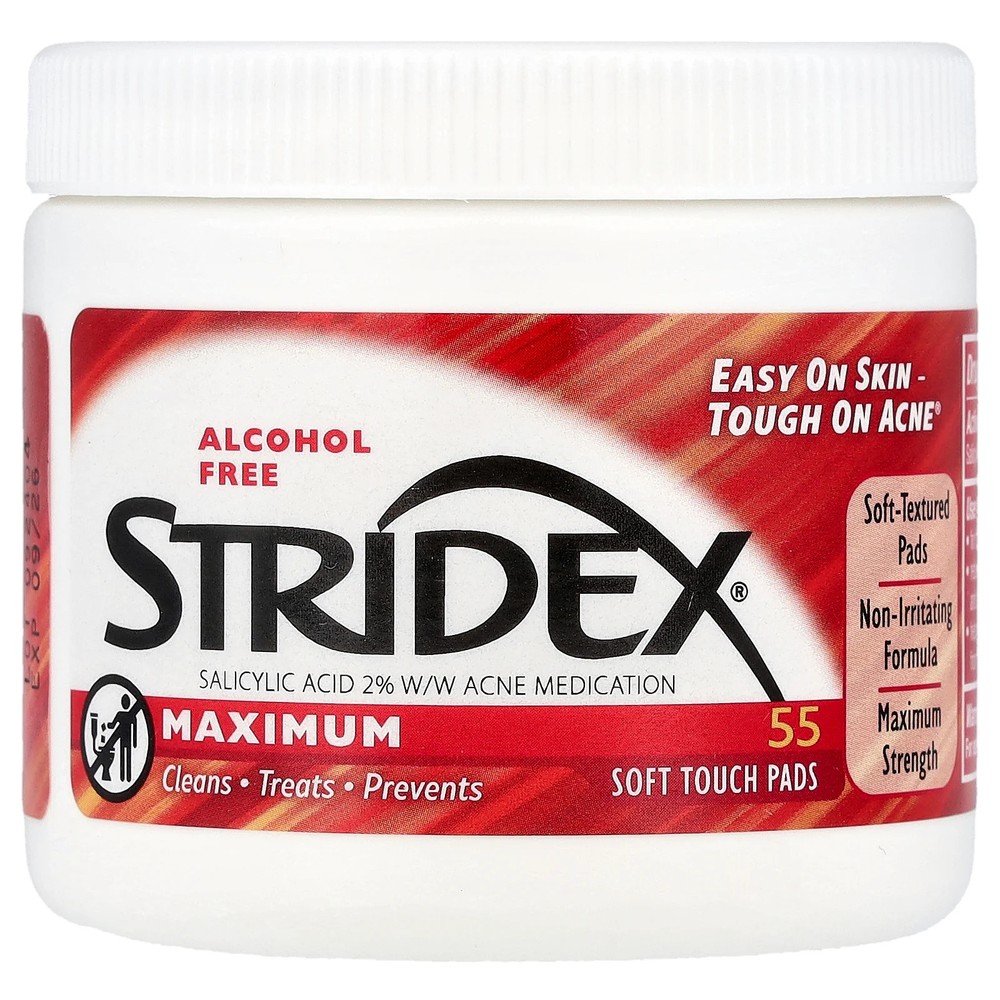 Maximum, Alcohol Free, 55 Soft Touch Pads