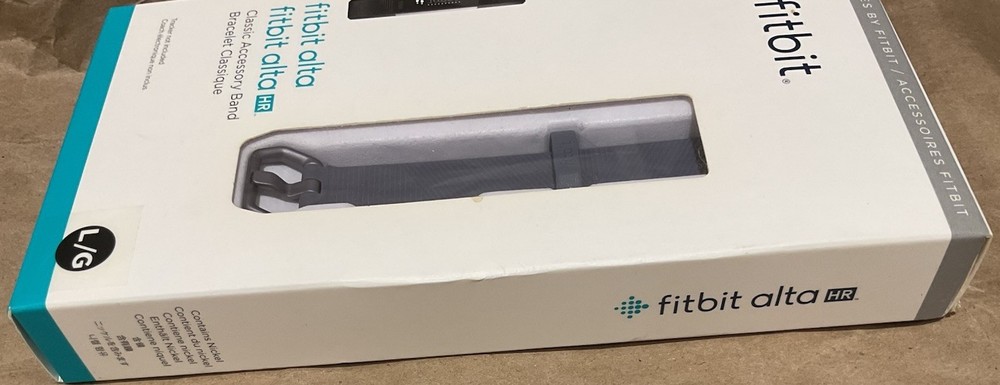 Fitbit Alta Classic Accessory Band (L) , Graphite Clasp CHEAPEST ON EBAY
