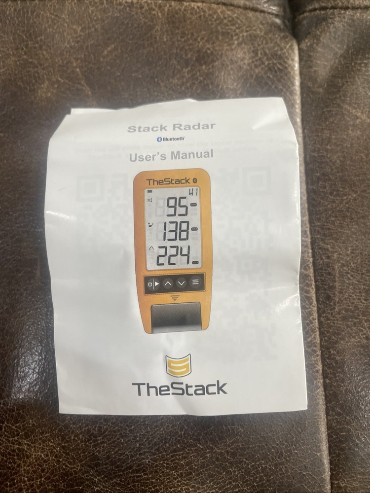 The Stack Bluetooth Golf Swing Launch Monitor and Speed Radar