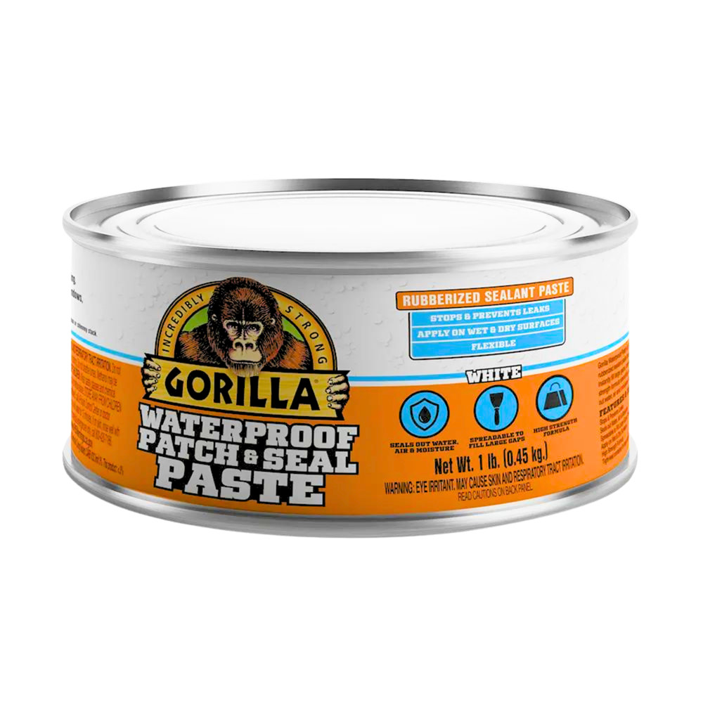 Gorilla Waterproof Patch & Seal Paste: 1 lb. (White)
