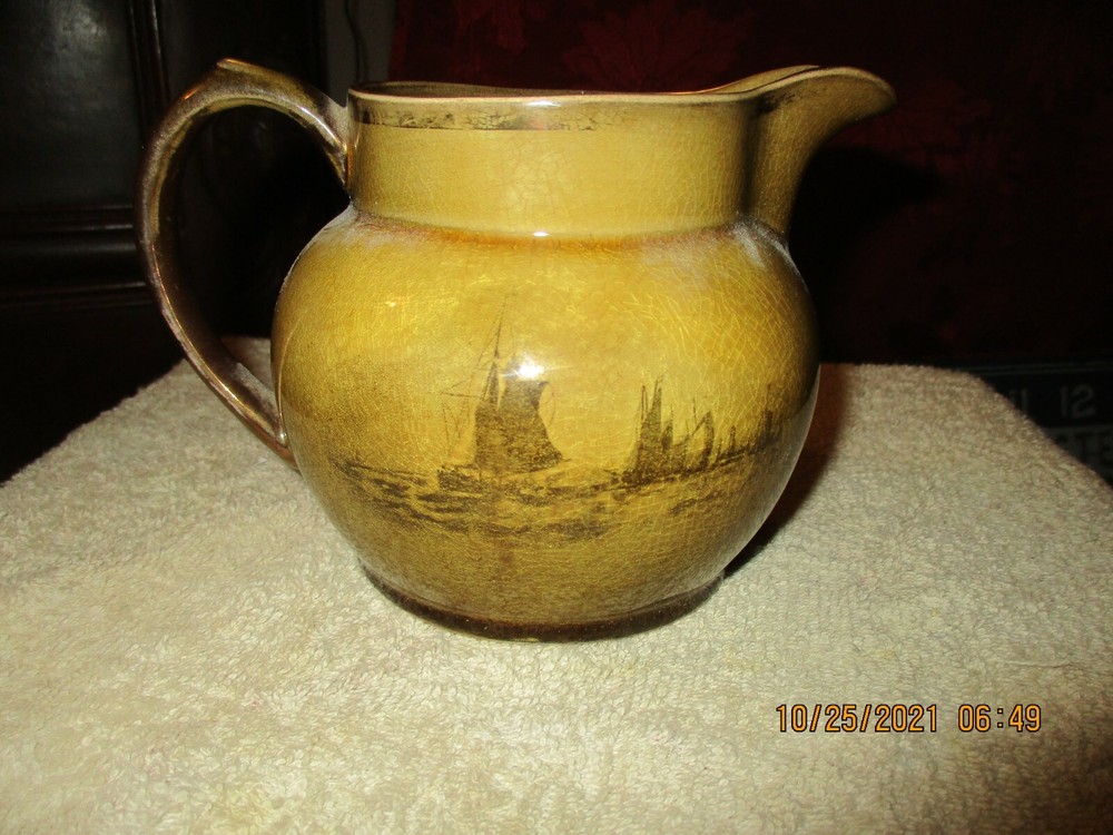 Ridgways of England Pitcher SHIPS