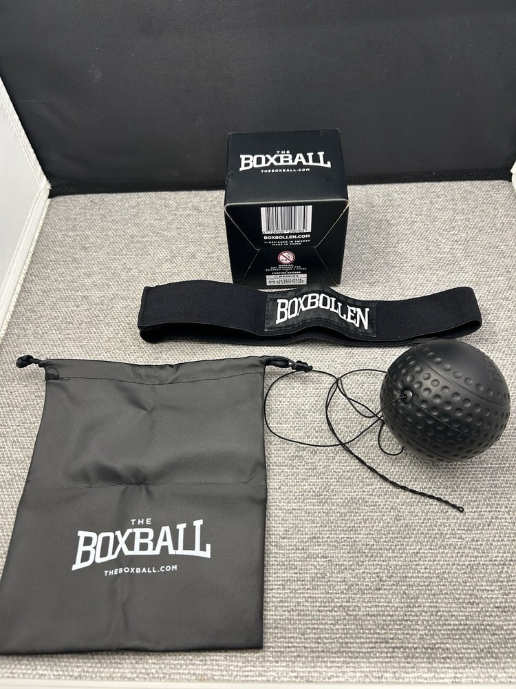 Box Bollen Agility Ball Headband Black Boxball Focus Training Game QR Code App