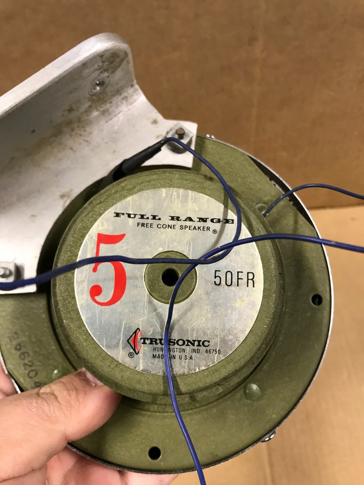 Stephens Tru-Sonic 50 FR Full-Range Free Cone Speaker