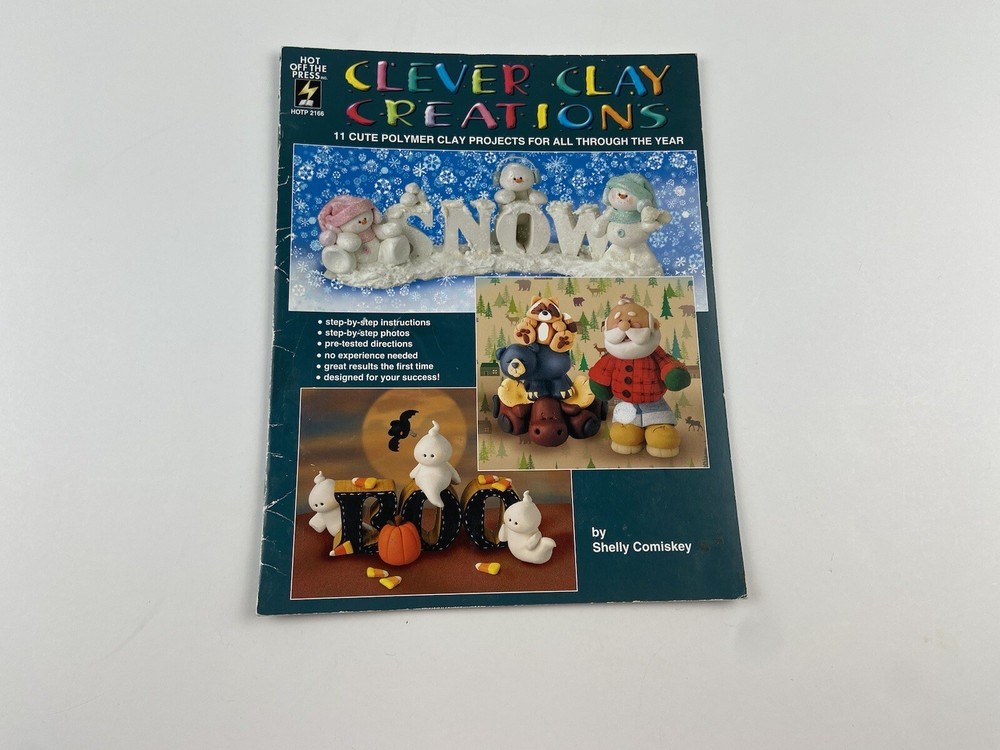 Clever Clay Creations 11 Cute Polymer Clay projects Instructions Step By Step