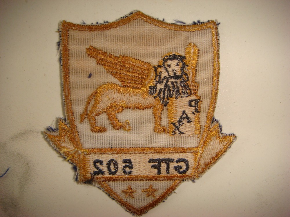 PATCH US WINGED LION PAX 502