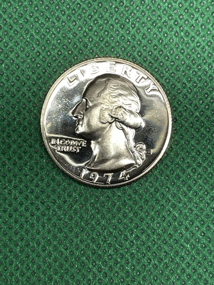 1974 S Proof Clad Washington Quarter Uncirculated