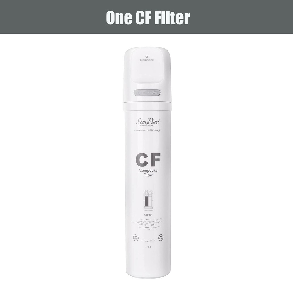 SimPure CF RO Filter Replacement Cartridge For WP1-100 RO Water Filter System