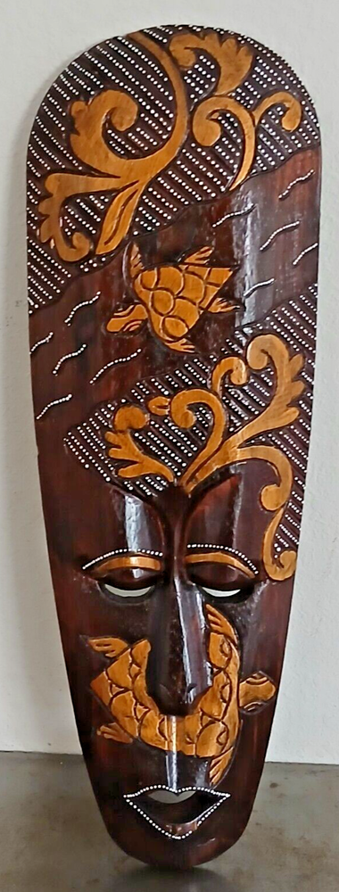 Handcrafted African Wall Art 19.75" Long