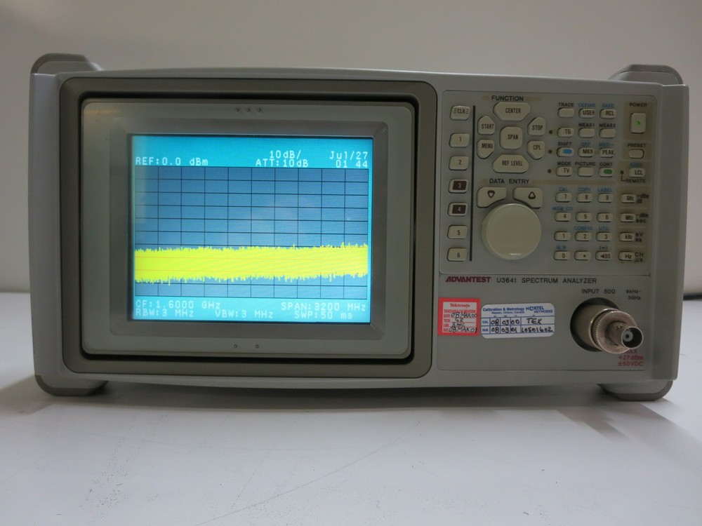 ADVANTEST U3641 SPECTRUM ANALYZER