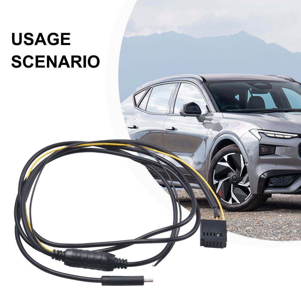 Efficient and Reliable For Ford Audio CD Player TYPEC Audio Input Cable