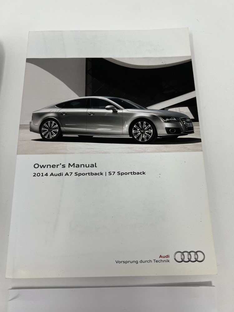2014 Audi A7/S7 Owners Manual OEM