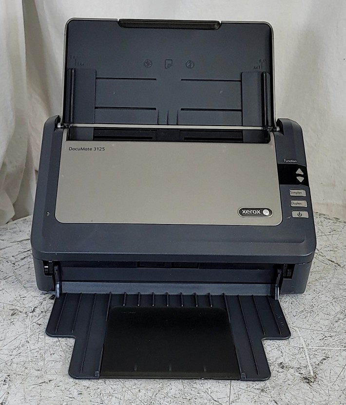 XEROX Documate 3125 Document Scanner SEE NOTES