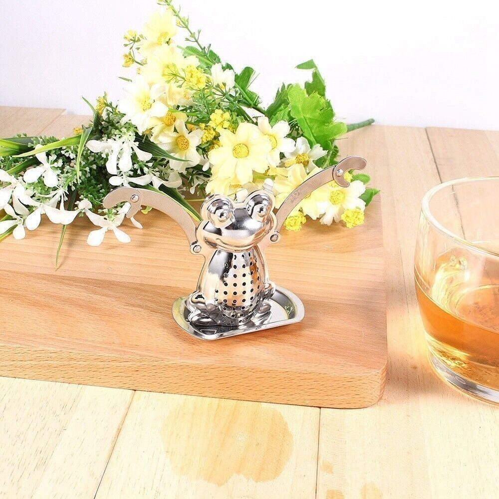 Stainless Steel Loose Tea Leaf Infuser Ball Strainer Diffuser Herbal