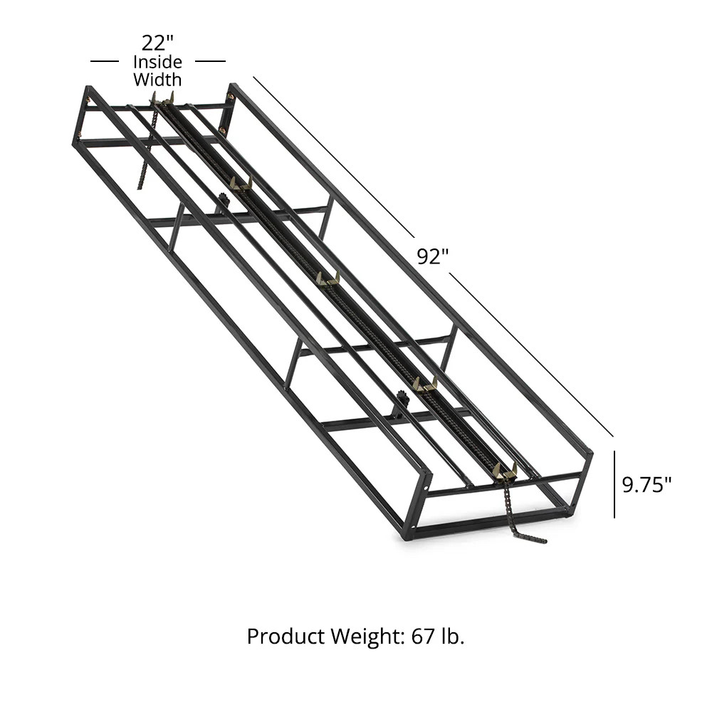 Titan Attachments 7ft 8in Extension for 15 FT Hay Bale Elevator
