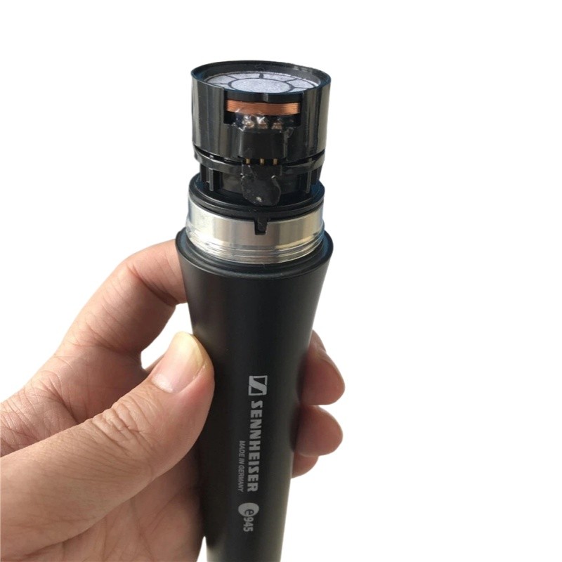 Opened e945 Wired Super Cardioid Dynamic Handheld Microphone - Early Box Version