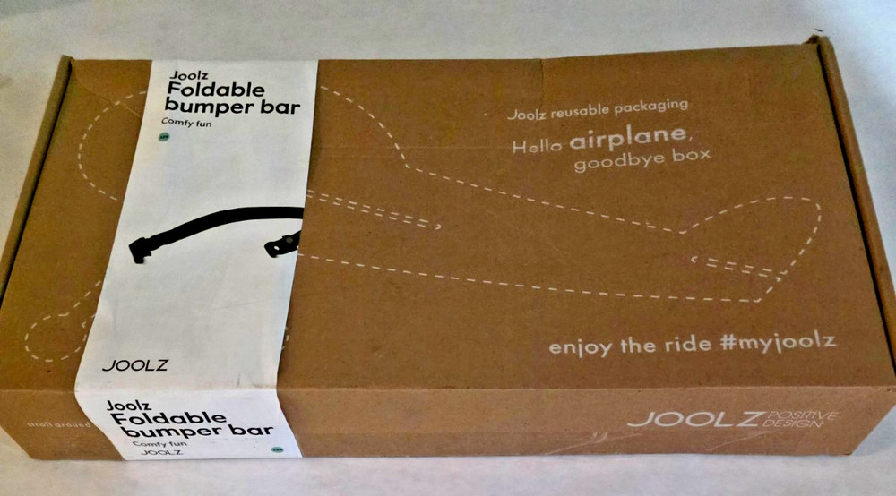 Joolz AER+ Bumper Bar Foldable Stroller Accessory - Armrest One-Hand Black