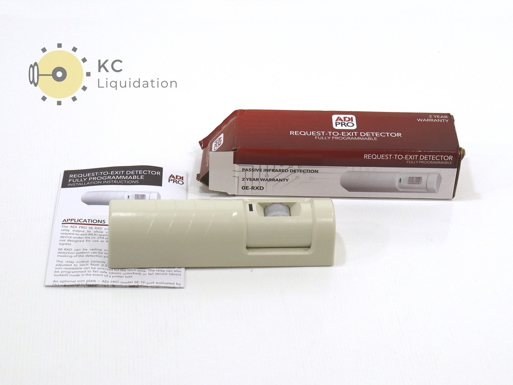 ADI Pro Request-To-Exit Detector Fully Programmable Infrared Detection - NEW