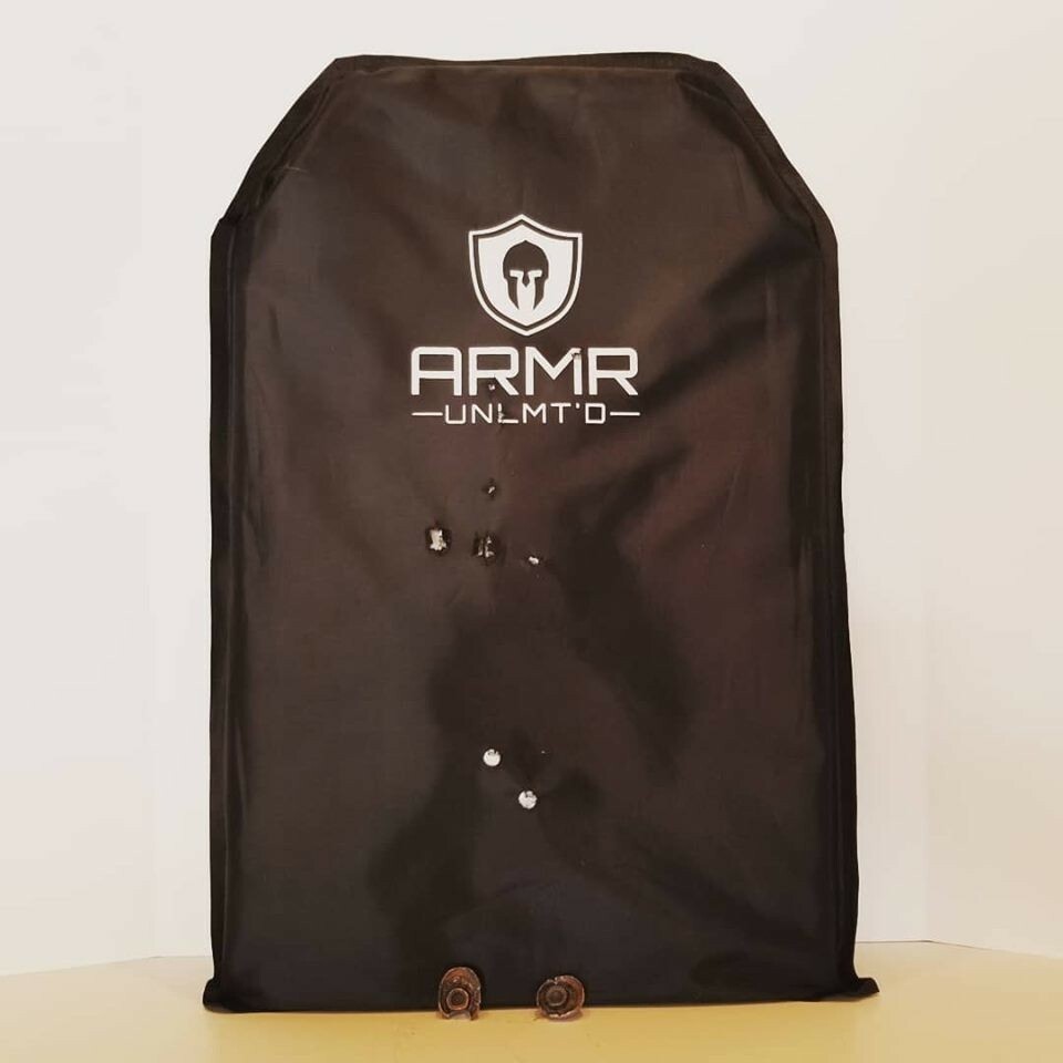 Bulletproof Backpack Insert Panel Shield Lightweight Body Armor Level IIIA 10X16