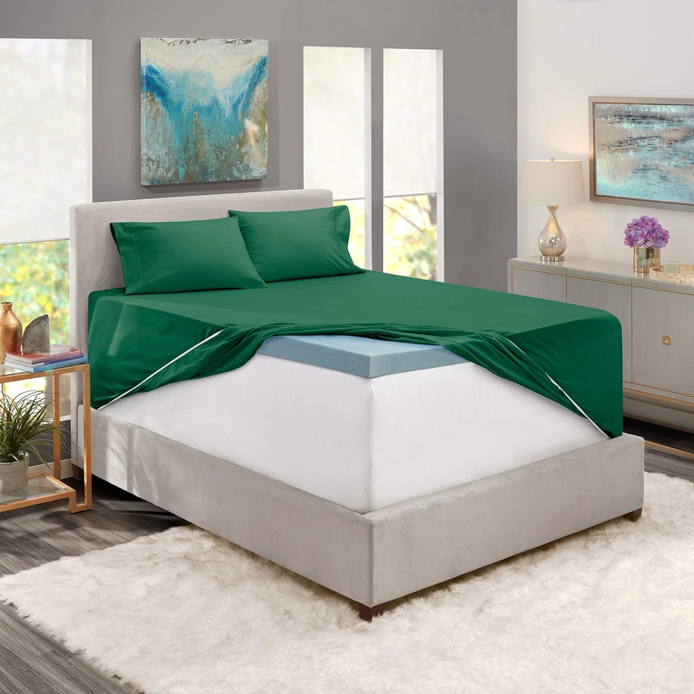 Hearth & Harbor Extra Deep Pocket Sheet Sets, Luxury Soft 6 Piece Bed Sheet Set