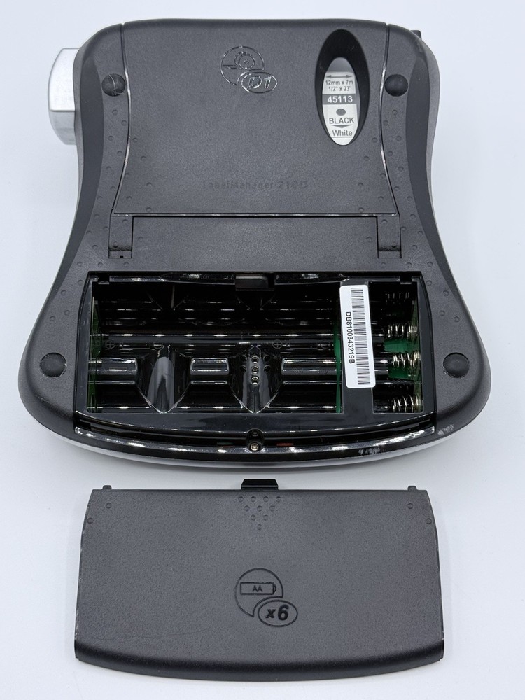 Dymo LabelManager 210D Label Maker Printer Black Tested Working