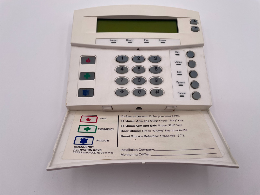 Caddx Interlogix Security NetworX NX-148E Keypad Untested