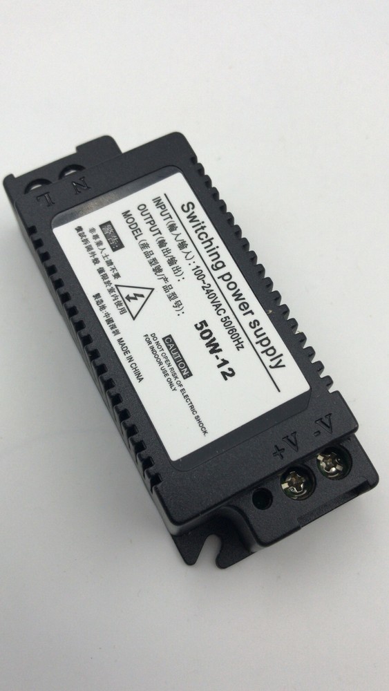 Ultra Thin LED Power Supply 110V TO DC 12V 50W