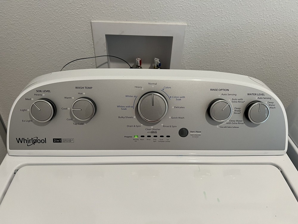 whirlpool washer and dryer set