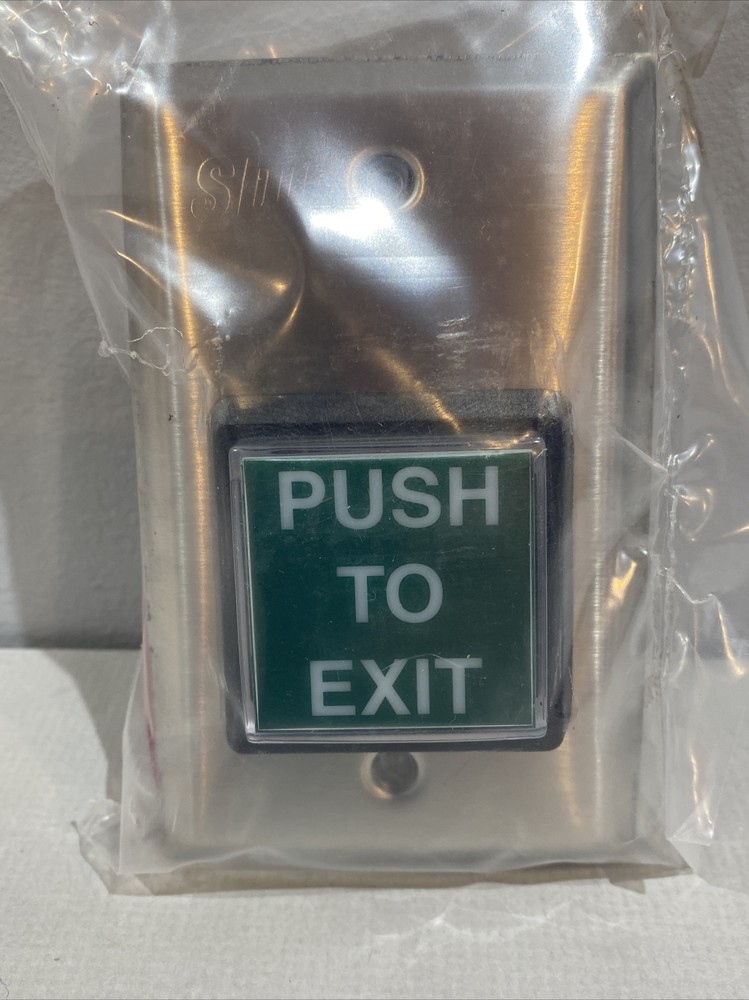 SDC Push To Exit Switch 423MU Stainless Finish Timer Fixed 30sec Time FREE SHIP!
