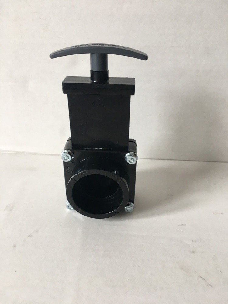 Valterra 1 1/2" Dump Valve RV Drain Sewer Waste Valve Assembly Hub Spigot