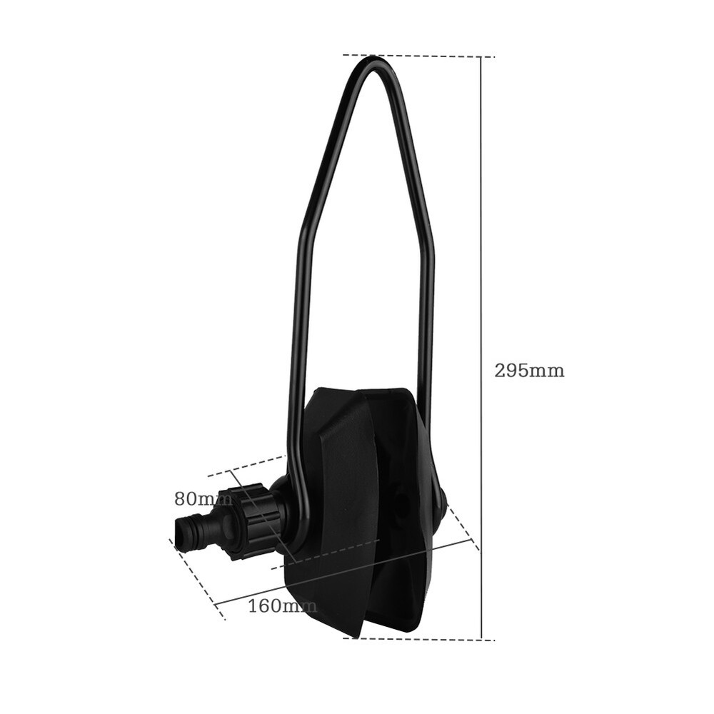 Outboard Motor Water Flush Rectangular Ear Muff Engine Flusher for Boat