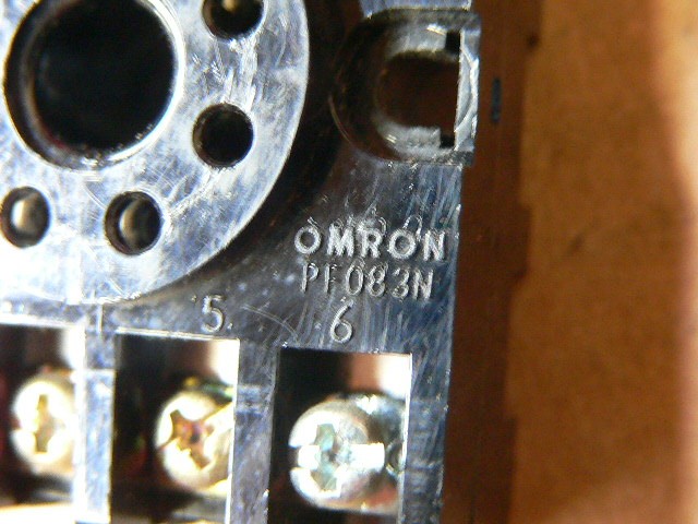 Omron Pf083n Relay Socket