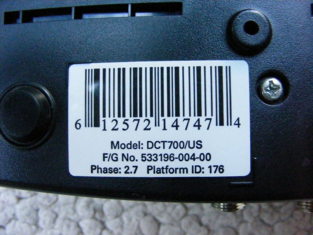 Motorola Digital Adapter DCT700/US