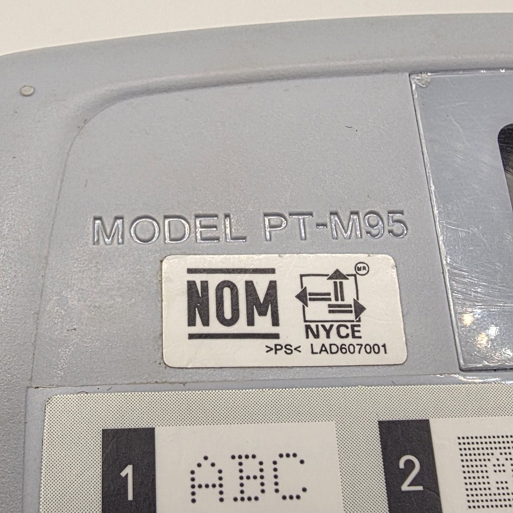 Brother P-touch PT-M95 Label Maker TESTED