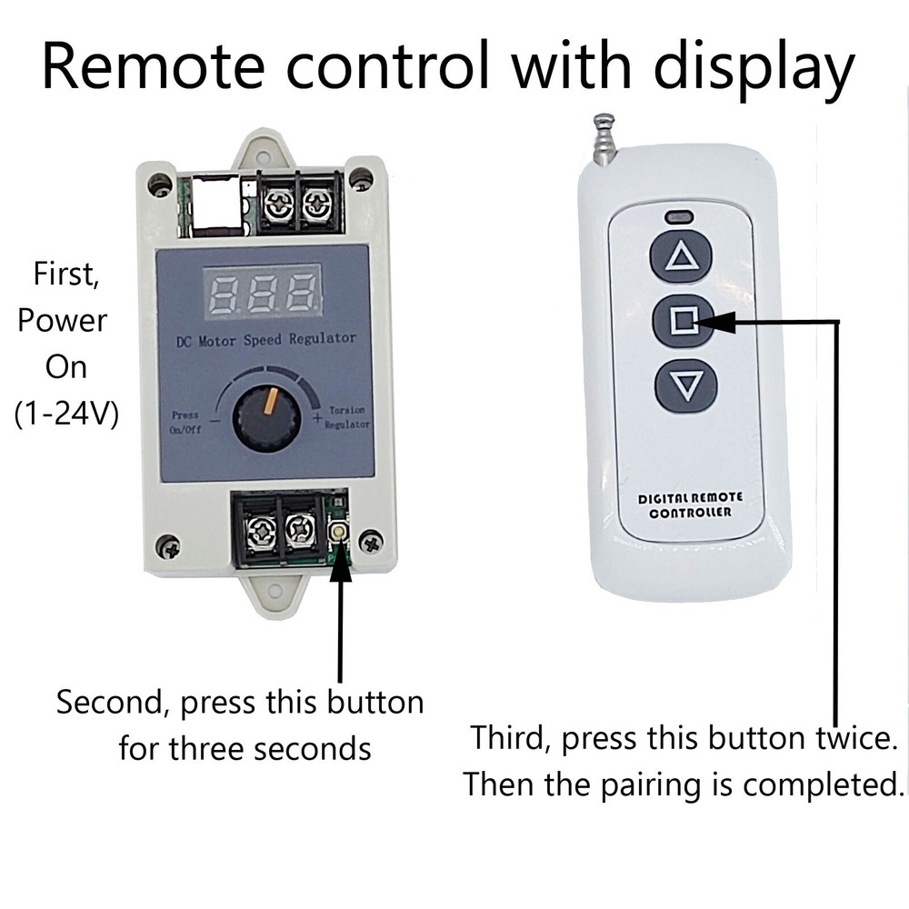 24V Linear Actuator Reciprocating Motor Adjustable 150mm 120rpm Speed Controller