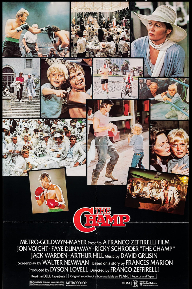 SAM LEVENE Original MGM Script THE CHAMP 1979 Screenplay by Walter Newman