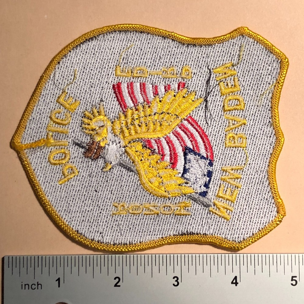 New Baden Police patch