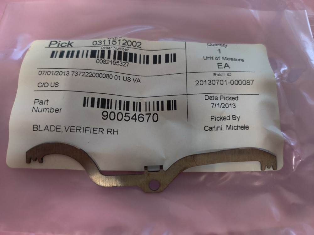 Universal Instruments Blade Verifier RH 90054670