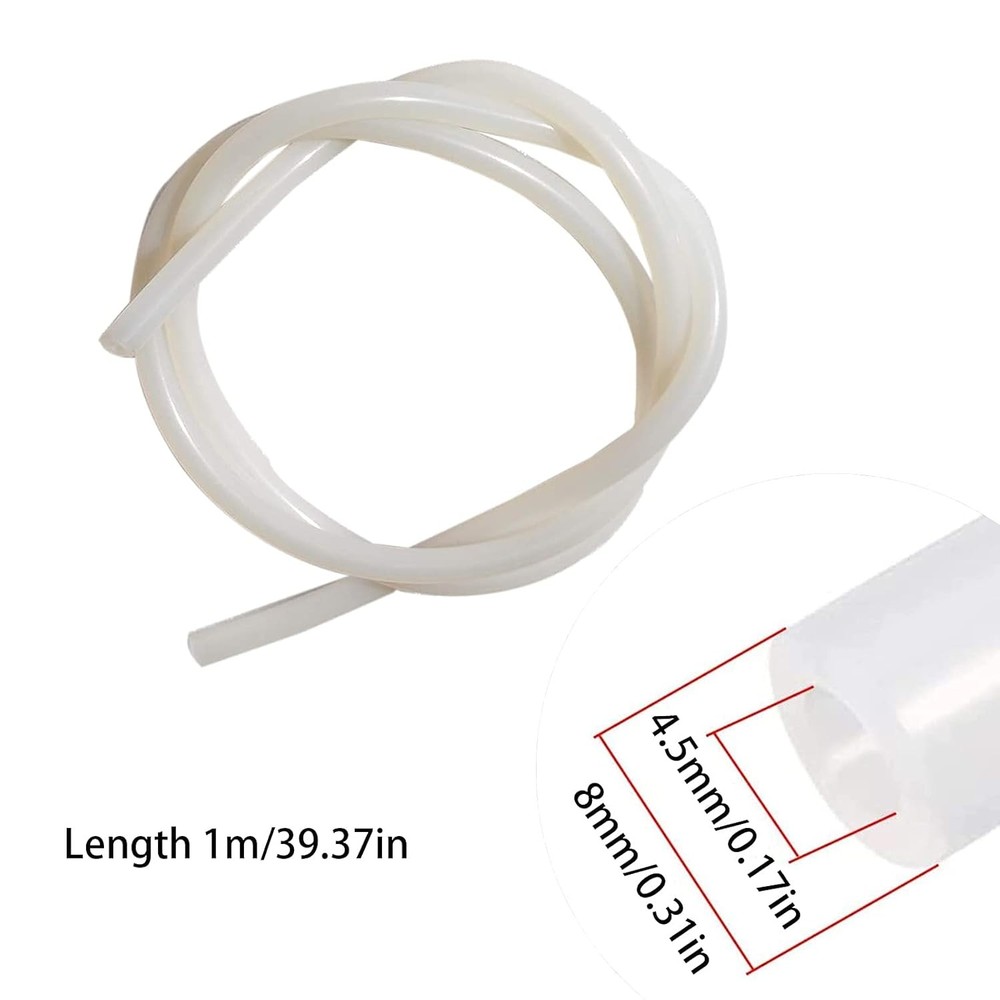 Replace 39" Silicone Tube for Diamond Microdermabrasion Machine Blackhead Remove