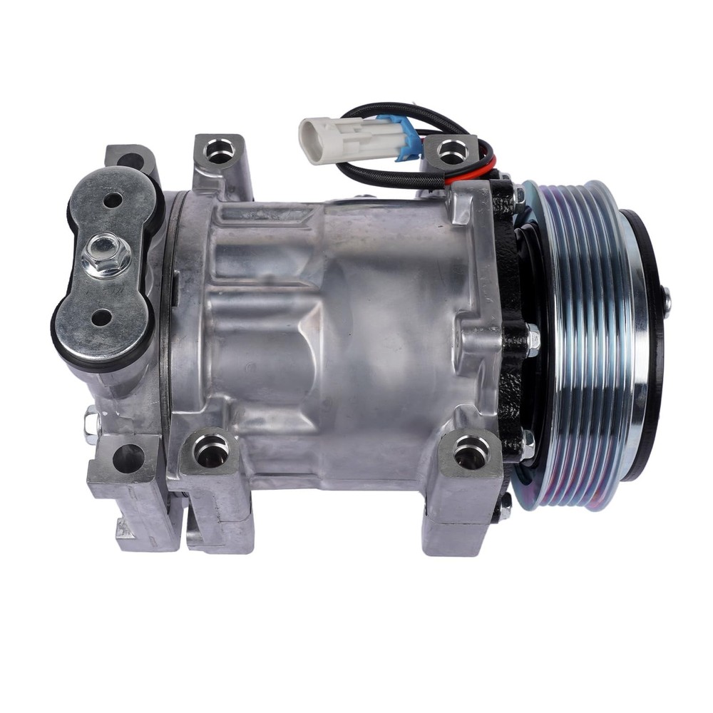 Air Conditioning Compressor with A/C Clutch Replacement for Chevy Express Sil...