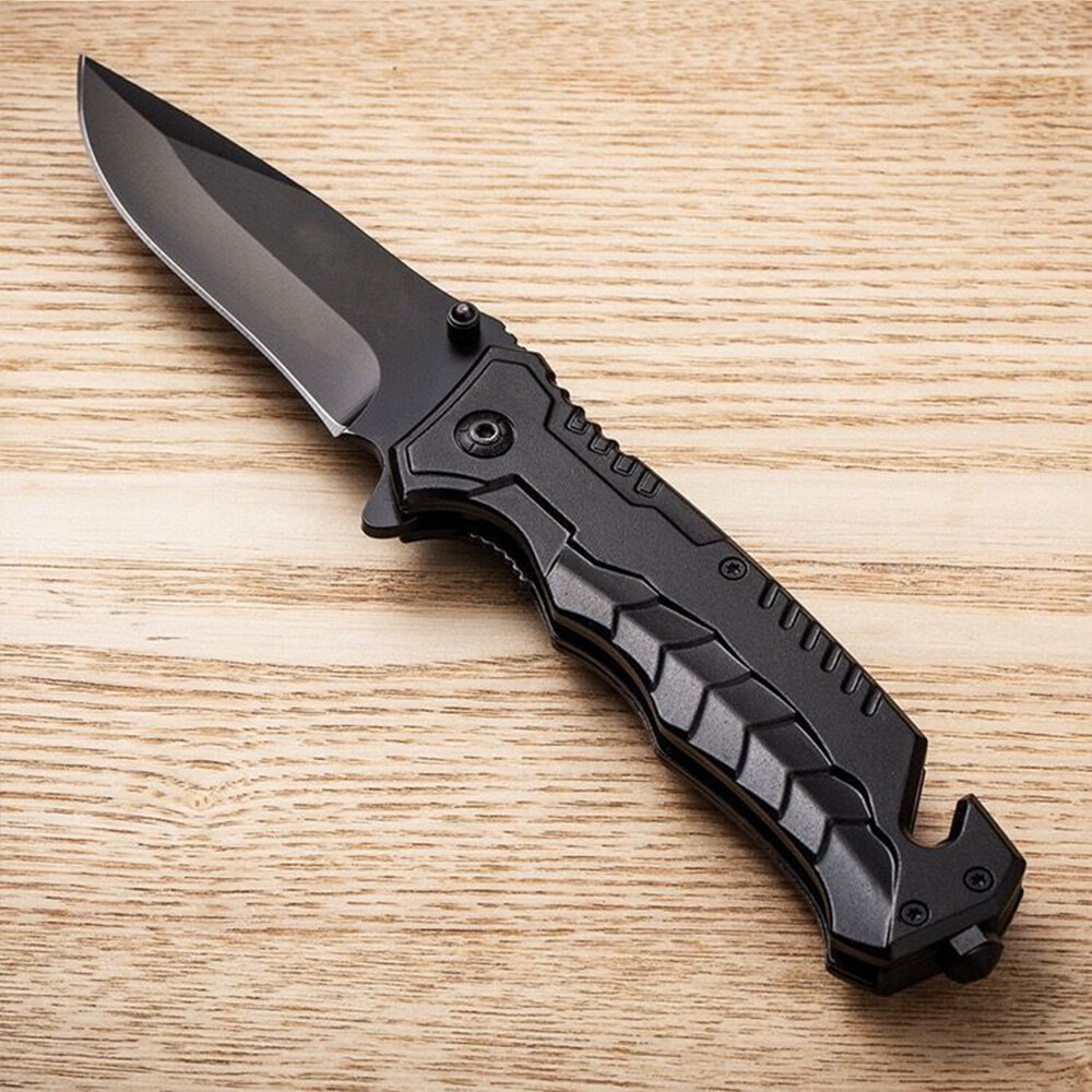 7.9” Tactical Spring Assisted Open Blade Folding Pocket Knife Hunting Knife Tool
