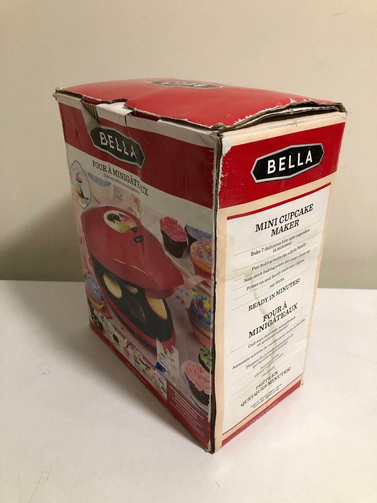 Bella Mini Cupcake Maker - New Open Box