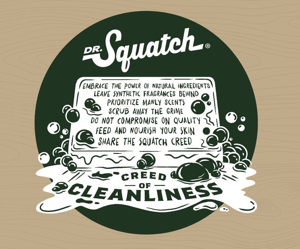 NEW SCENT!! 2 PACK Dr Squatch Godzilla Grit Limited Edition Bar