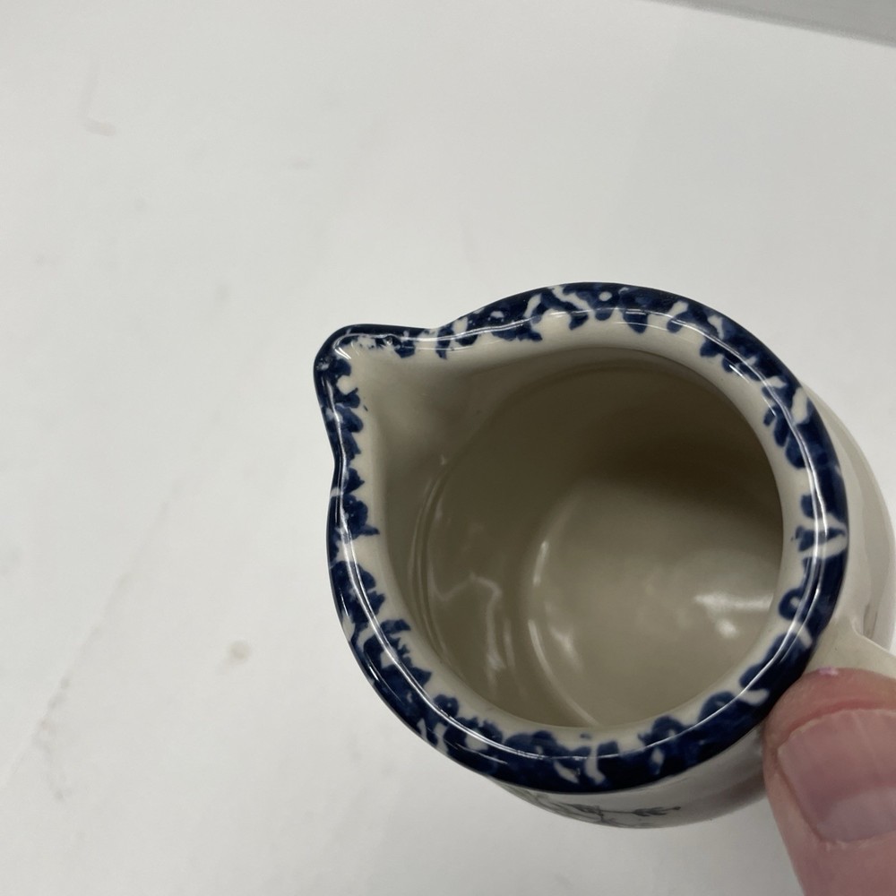 SMALL POTTERY PITCHER - Heart Wreath - WICKER PLUS LTD.